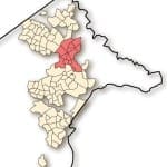 North Canberra Location Map
