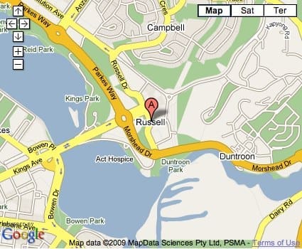 russell Location Map for Russell