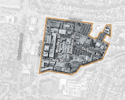 Map of Dickson Centre