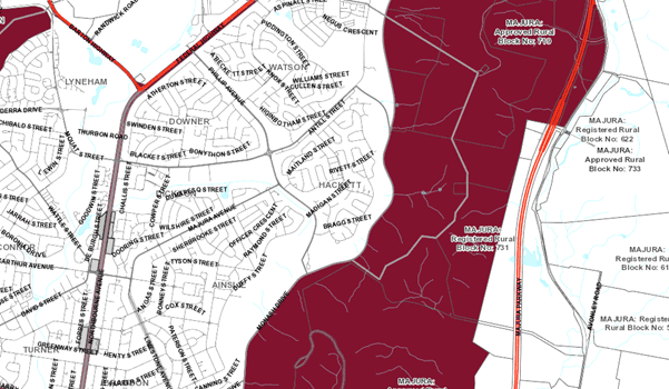 Requests to remove Monash Drive from the National Capital Plan – Letters and background information